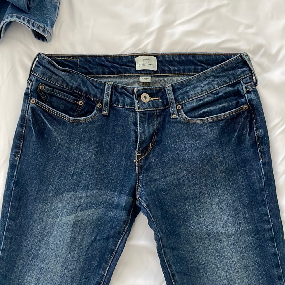 Levi’s premium slight curve straight leg jeans